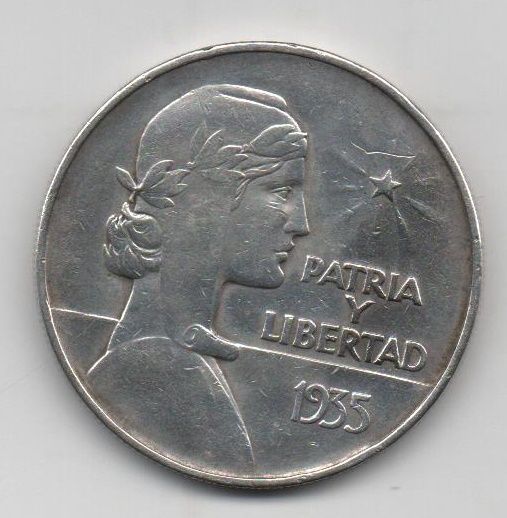 CUBA DEL AÑO 1935 DE 1 PESO